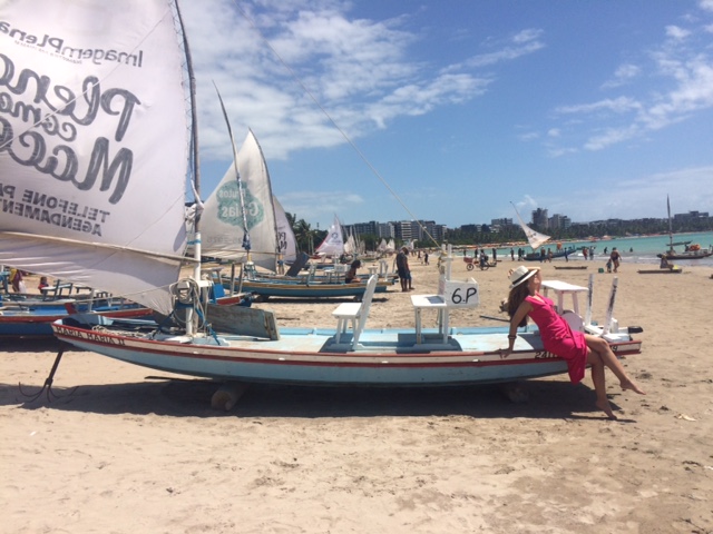 Jornalista ficou encantada com as maravilhas da capital alagoana