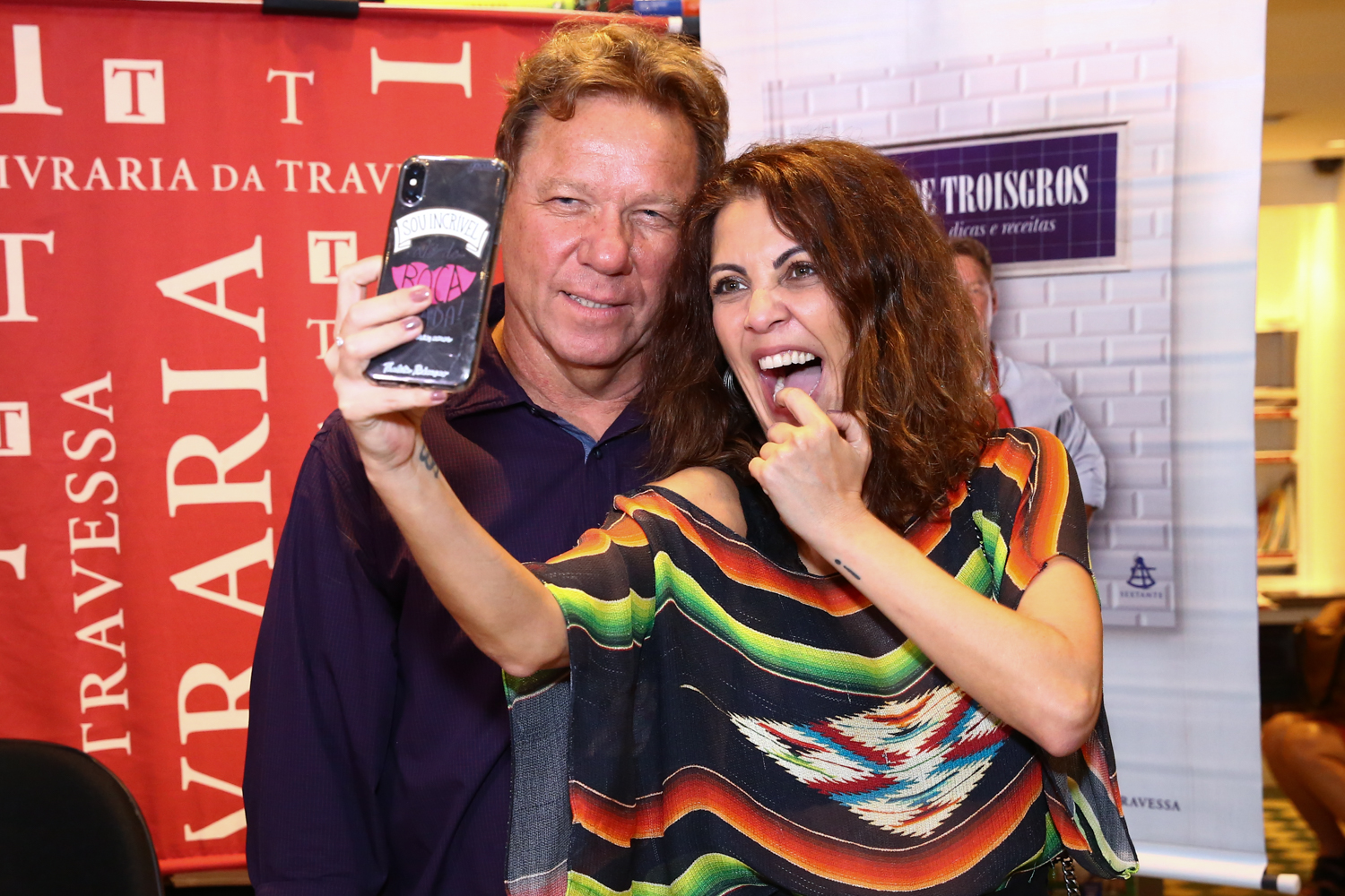 Famosos comparecem em lançamento do livro de Claude Troisgros