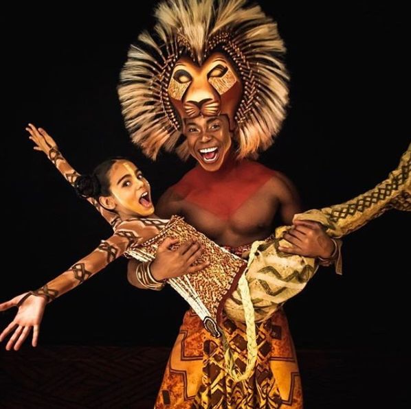 Tiago deu vida ao personagem Simba, durante o musical O Rei Leão