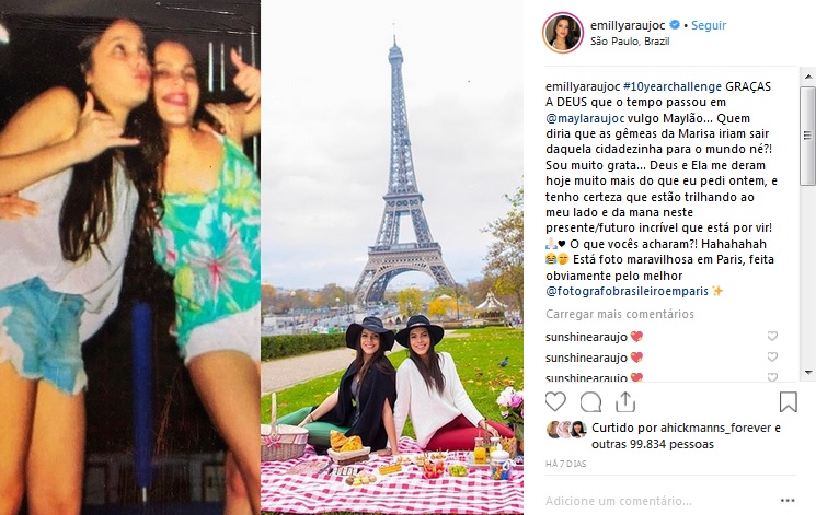 Emilly e Mayla Araújo