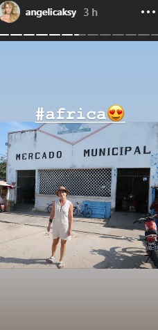 Luciano Huck e Angélica passeiam com a família em Moçambique