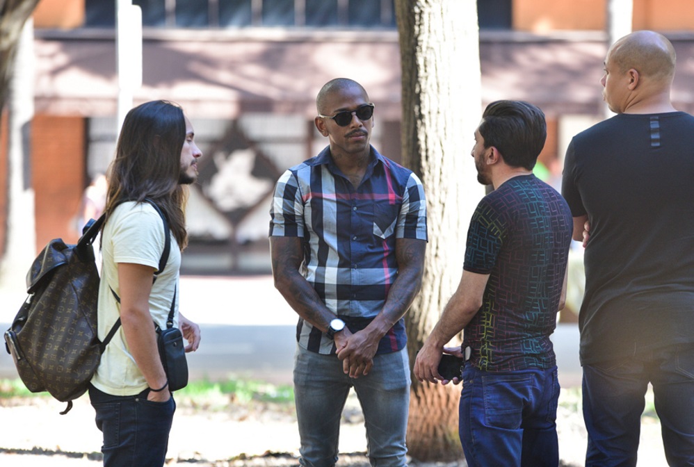 Nego do Borel visita casa de acolhimento a travestis e trans