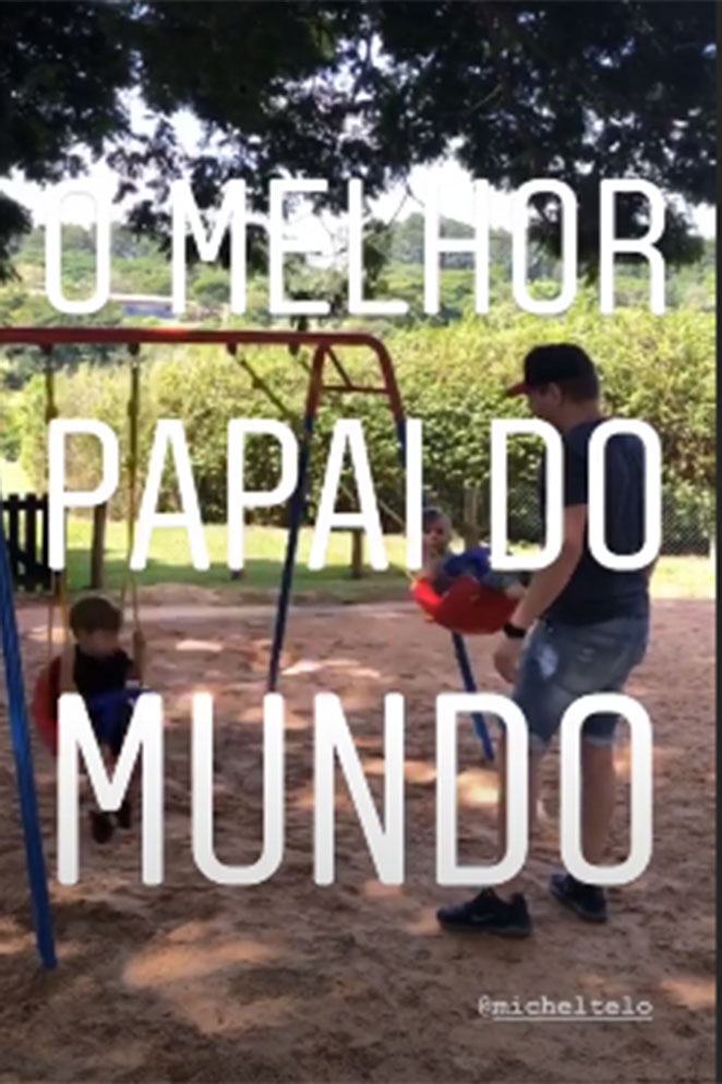 Thaís Fersoza se emociona ao falar de Michel Teló como pai