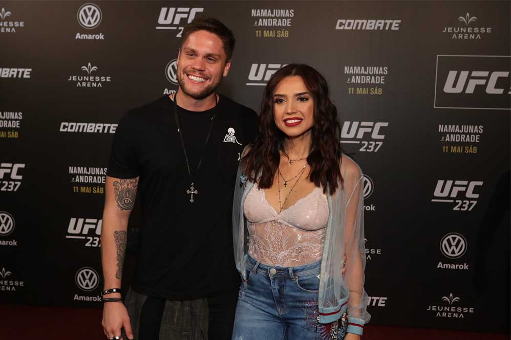 Famosos prestigiam noite de UFC, no RJ