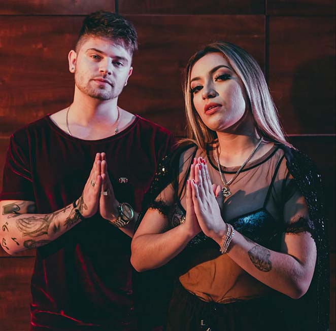 Chris Leão e Dani Russo