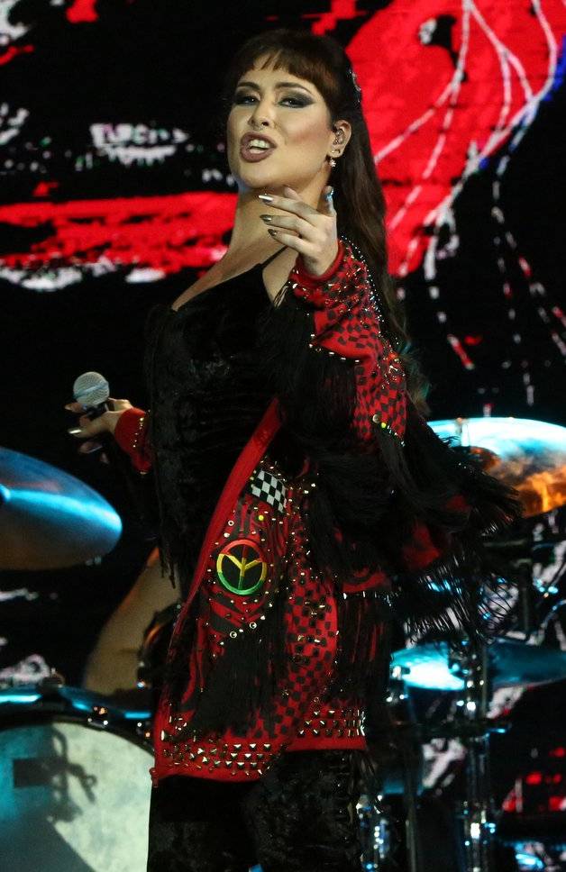 Pitty mostrou muita presença de palco durante o show