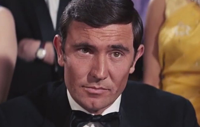 George Lazenby em 007 - A Serviço Secreto de Sua Majestade 