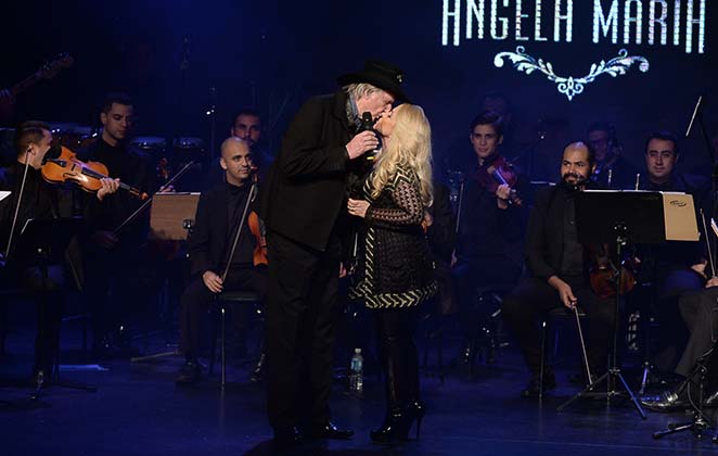 Sérgio Reis e Ângela Marcia