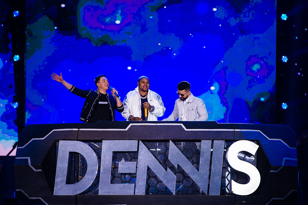 Wesley Safadão também cantou com Dennis DJ e Kevin O Chris