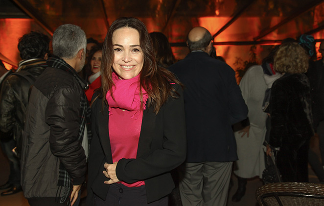 Gabriela Duarte compareceu na estreia VIP de Lazarus