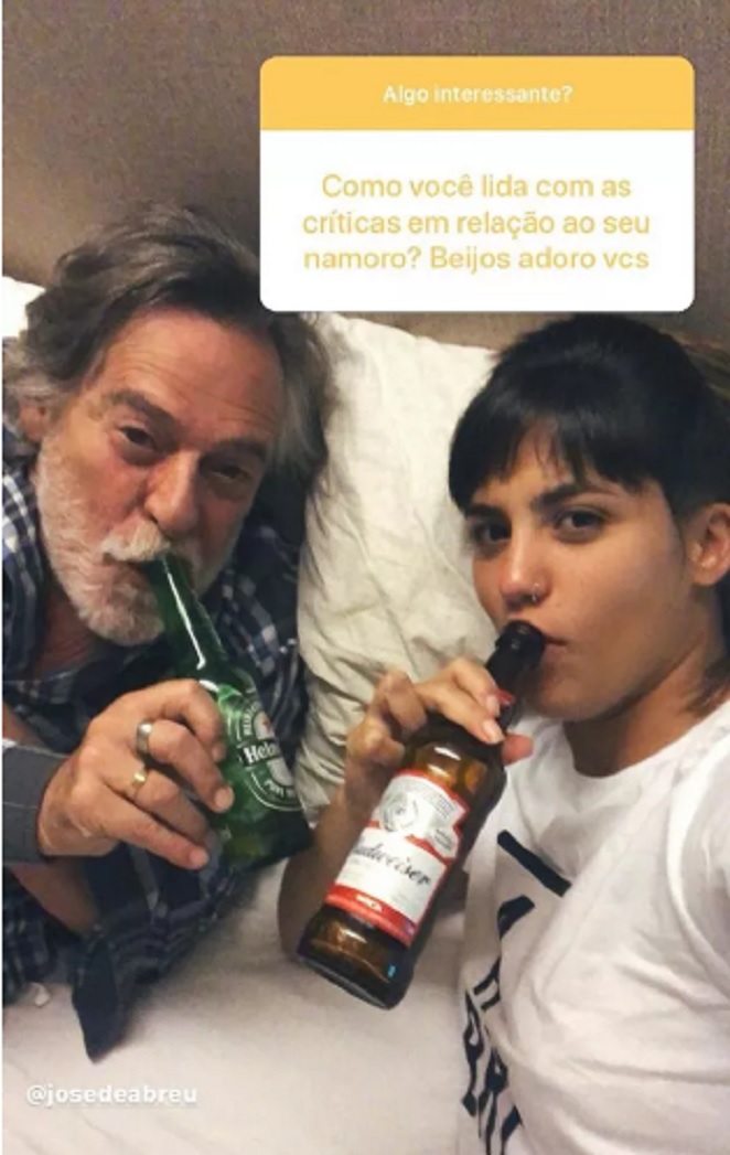 José de Abreu e Carolynne Junger