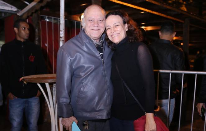 Tonico Pereira e sua esposa, Marina Salomão