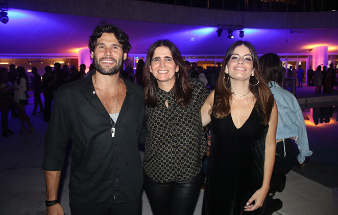 Dudu Azevedo, Fernanda e Malu Mader prestigiam a reinauguração do Hotel Nacional