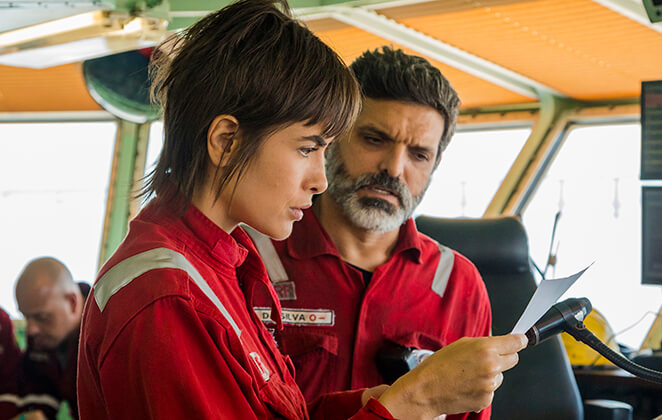 Maria Casadevall e Eriberto Leão