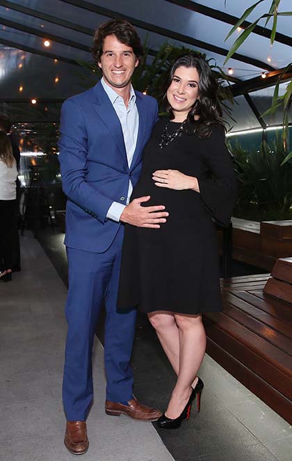 Renata Abravanel e Caio Curado