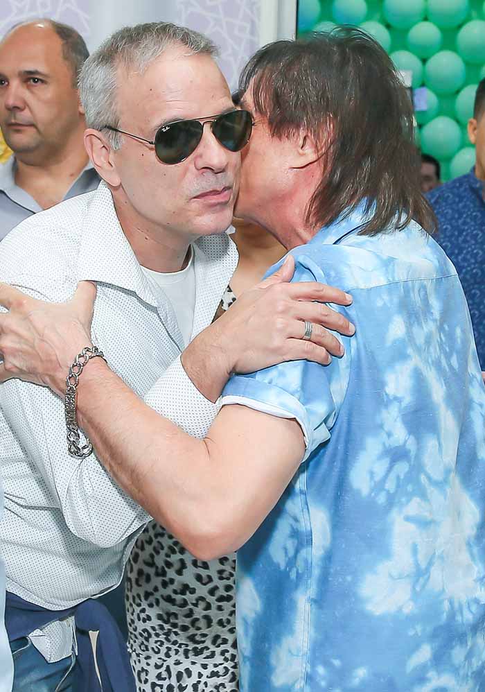 Dudu Braga e o pai, Roberto Carlos