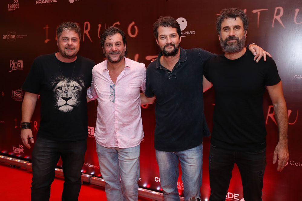Thomas Stravos, Roberto Birindelli, Marcelo Serrado e Eriberto Leão