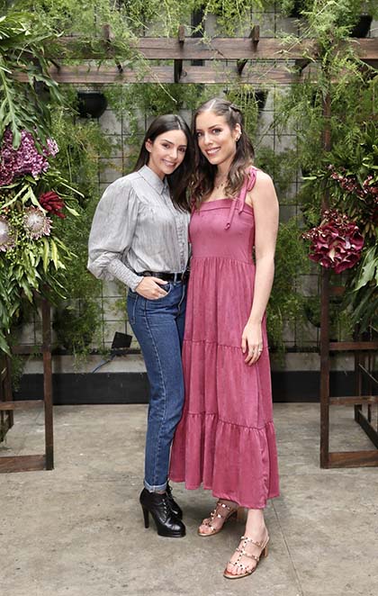 Carol Celico foi outra convidada do lançamento