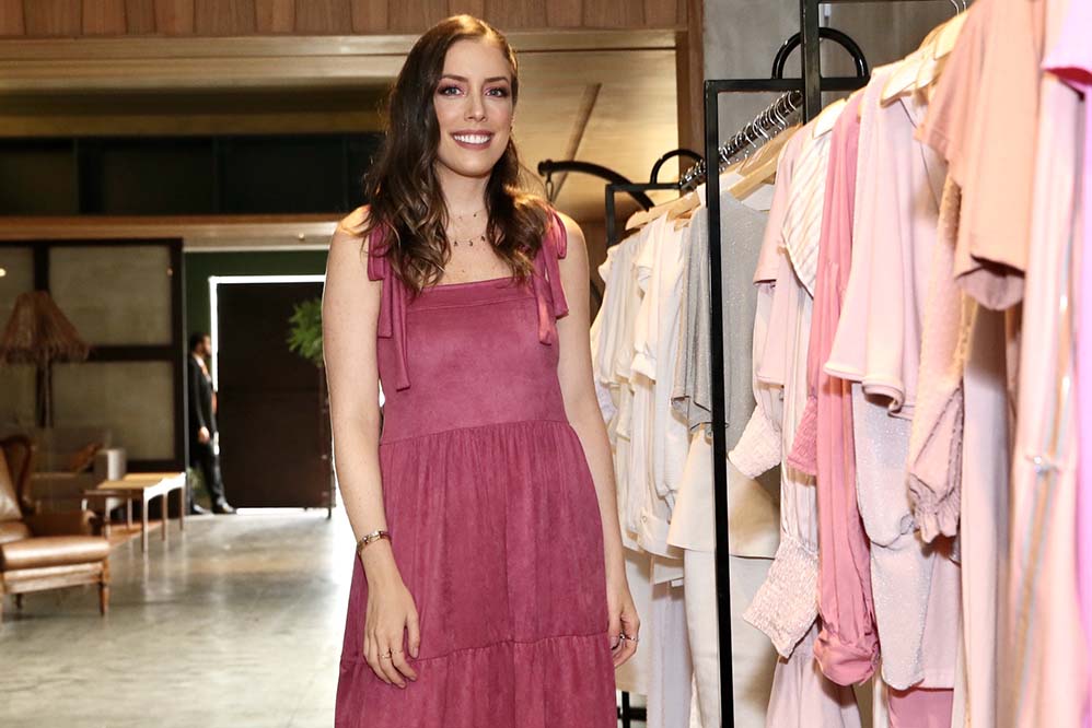 Essa é a segunda vez que Fabiana Justus colabora com a marca Les Cloches