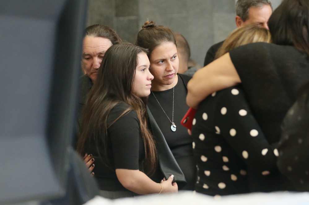 Família de Gugu recebeu o carinho dos amigos