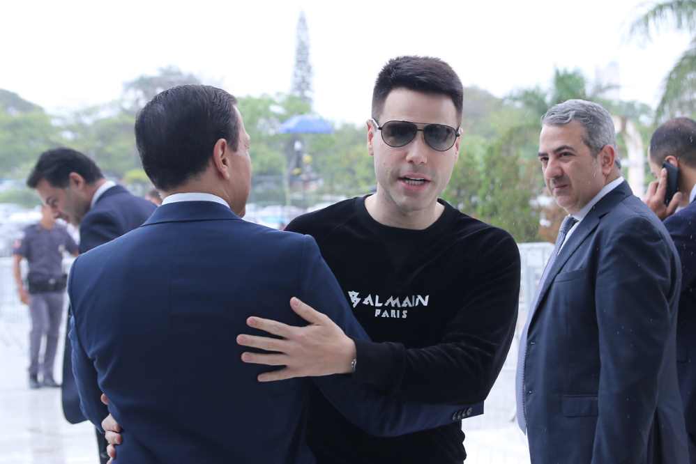 Bacci esteve no velório