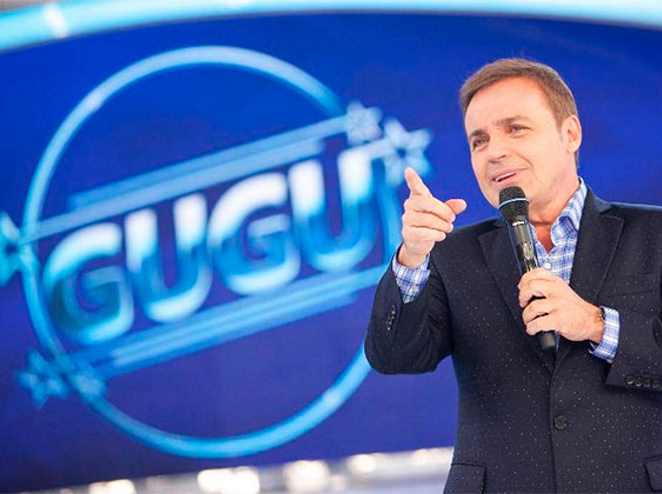 Gugu Liberato apresentou o programa Gugu, na Record TV