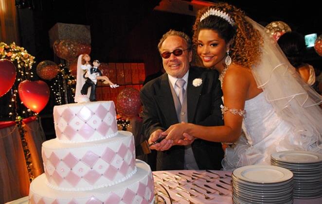 Stênio Garcia e Juliana Alves