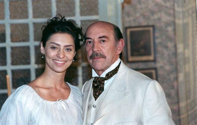 Raul Cortez e Maria Fernanda Cândido