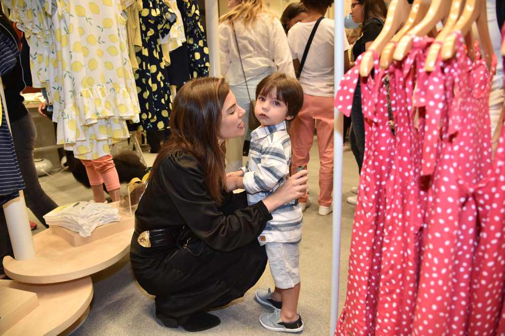 O menino roubou a cena