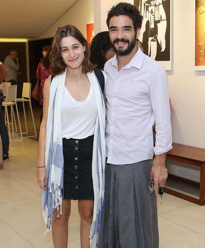 Caio Blat e Luisa Arraes