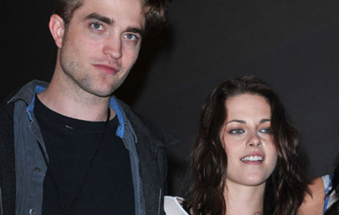 Robert Pattinson e Kristen Stewart se conheceram durante as filmagens de Crepúsculo