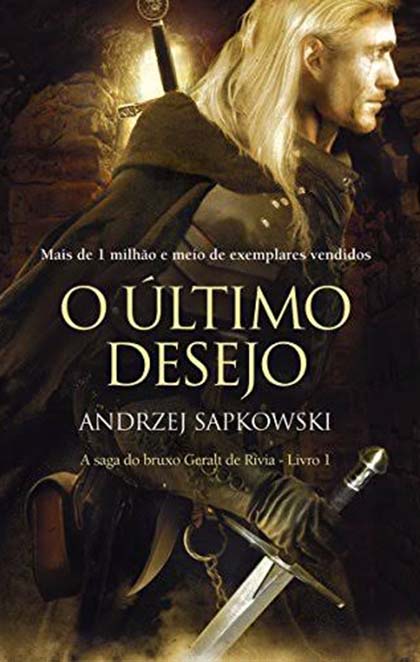 Capa do primeiro livro com a história de Geralt de Rívia 