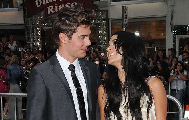 Zac Efron e Vanessa Hudgens namoraram por quatro anos