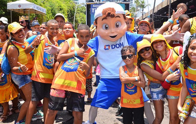 O Bloco do Tio Paulinho é um tradicional evento infantil para o Carnaval