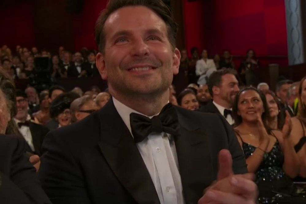 Bradley Cooper esteve presente na plateia