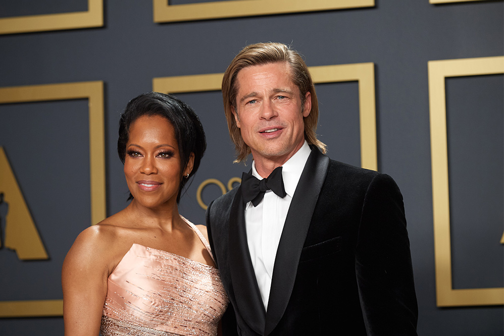 Oscar 2020: Regina King e Brad Pitt