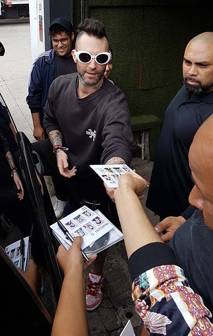 O Maroon 5 lotou o estádio do Allianz Parque