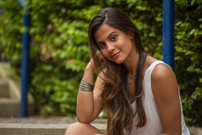 Jade Cardozo como Leila em Malhação, novela da Rede Globo