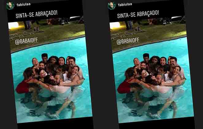 Armando Babaioff recebe homenagens de amigos