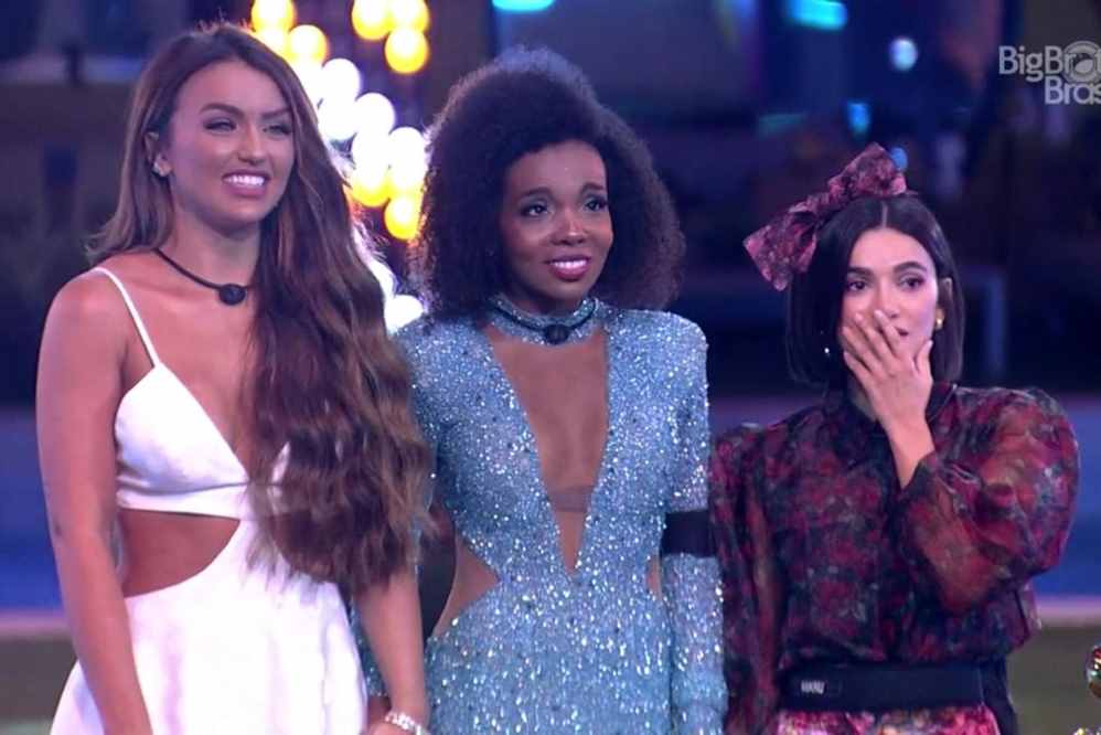 Rafa, Thelma e Manu, as finalistas do BBB20