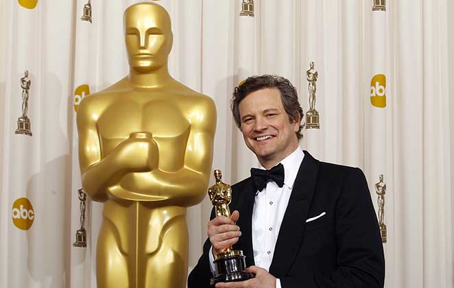 Colin Firth vence o Oscar de Melhor Ator