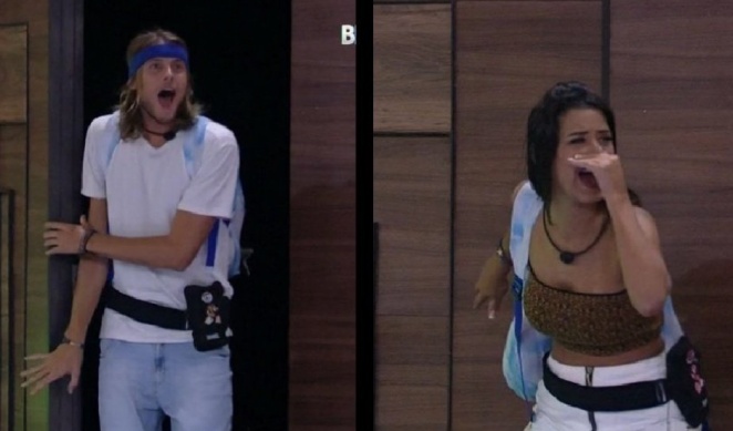 Daniel e Ivy foram os escolhidos da Casa de Vidro para entrarem no BBB
