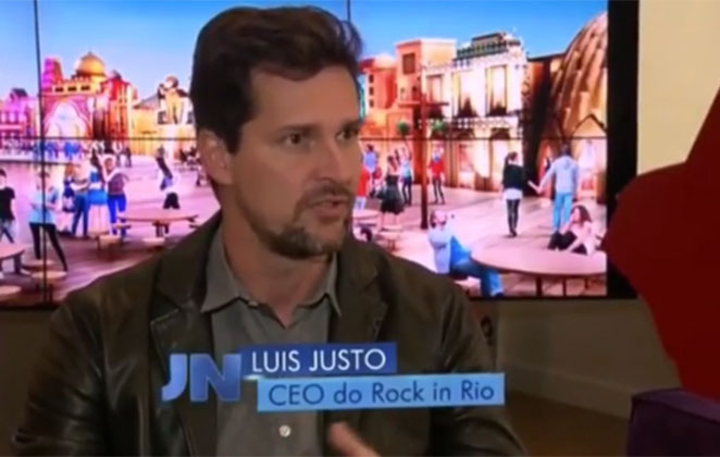 Luis Justo é o CEO do Rock in Rio