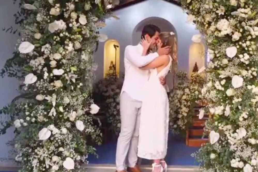 Veja fotos do casamento de Bárbara Evans e Gustavo Teodoro