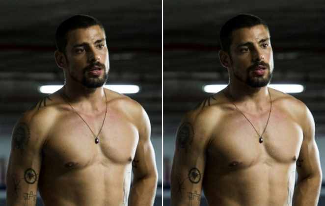 Alô polícia! Cabelo raspado, tatuado, quase sempre sem camisa. Era assim que André, membro da Divisão Antissequestro, aparecia na série O Caçador. Filho de um policial corrupto, ele estava prestes a denunciá-lo quando caiu numa armadilha e foi preso acusado de vazar aos bandidos a operação de resgate.