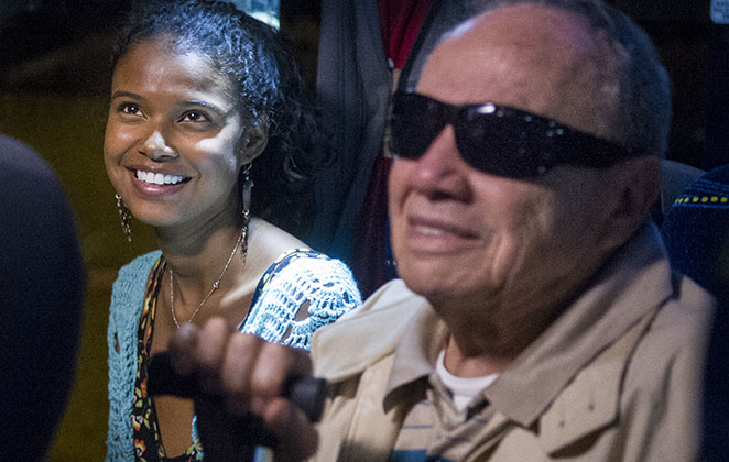 Com Aline Dias em Malhação Pro Dia Nascer Feliz