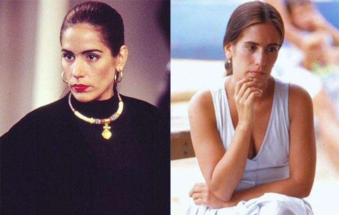 Raquel e Ruth (Gloria Pires) de Mulheres de Areia