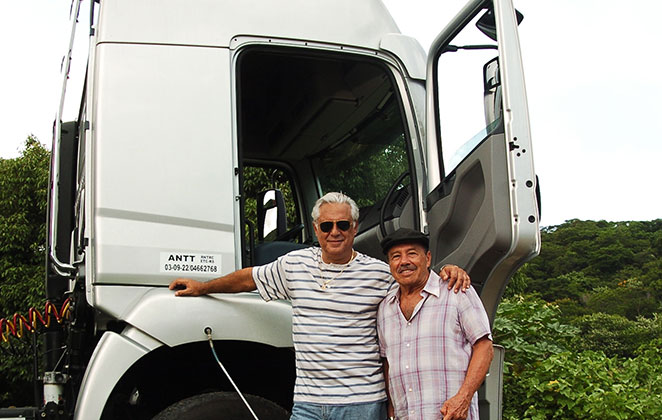 A famosa dupla de amigos da série Carga Pesada