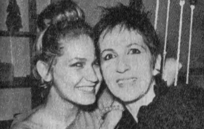 Xuxa e a mãe nos anos 80