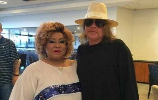 Alcione e Axl Rose são bff!